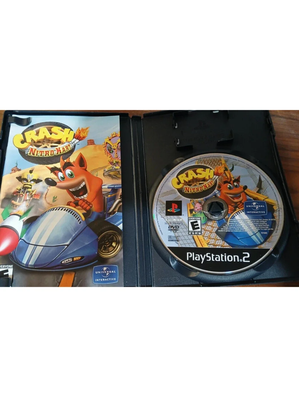Crash Nitro Kart (Sony PlayStation 2, 2003, PS2)